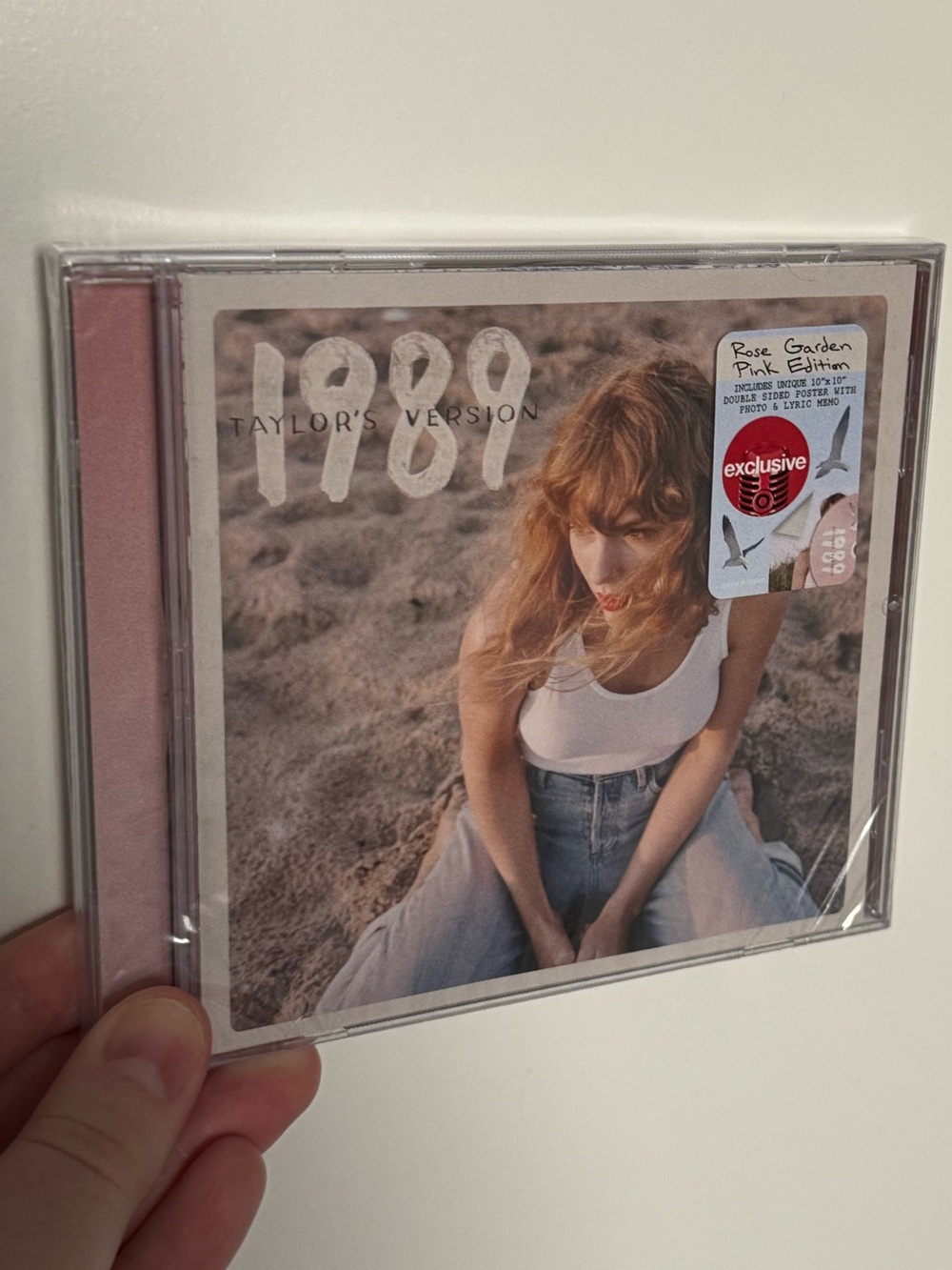 1989 Taylor’s Version Rose Garden Exclusive Poster CD